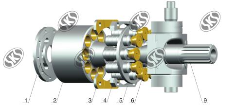 KOMATSU HPV160(PC300/400-3/5) Hydraulic Pump/Motor Spare-parts