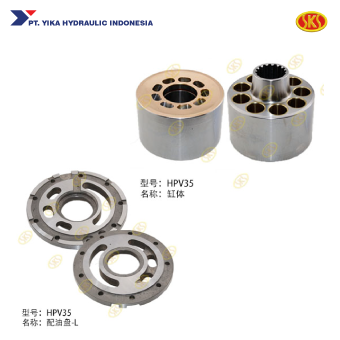 KOMATSU HPV35 Cylinder Block+Valve Plate L Hydraulic Pump/Motor Spare-parts