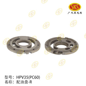 KOMATSU HPV35 Valve Plate Right Handed Hydraulic Pump/Motor Spare-parts